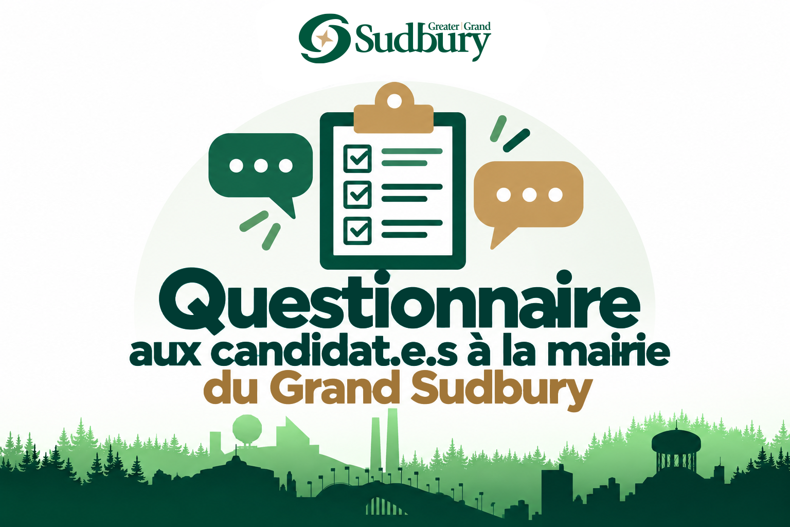 Questionnaire aux candidat.e.s à la mairie du Grand Sudbury